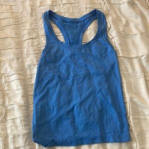LULULEMON BLUE NILE RACERBACK TANK TOP SIZE 2